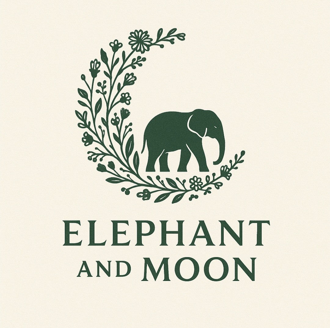 Elephant And Moon 