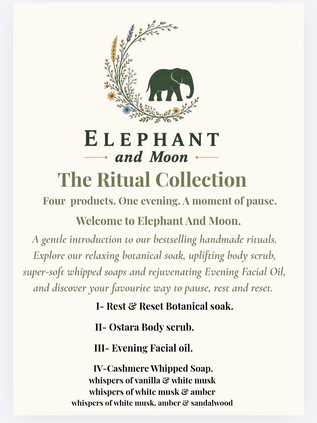 The Ritual Discovery Collection- A small moment of pause