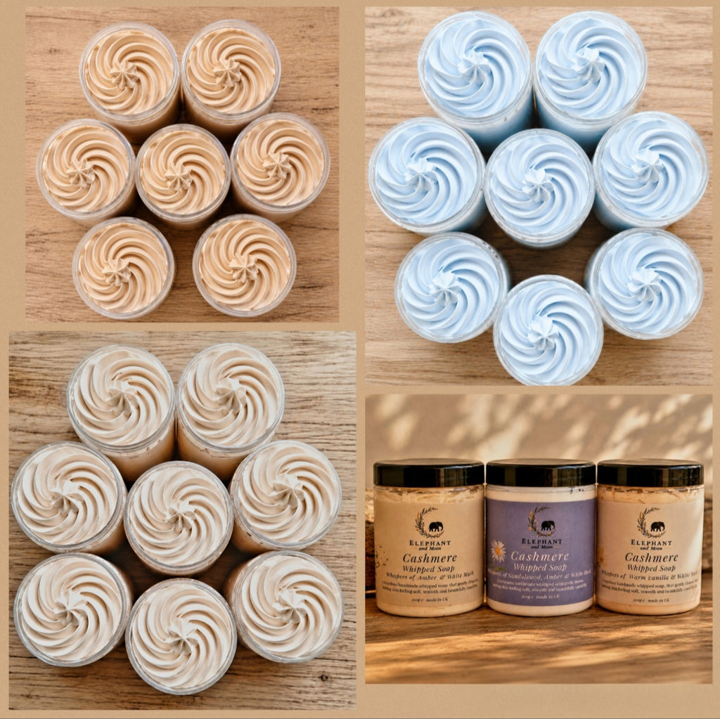 The Cashmere Collection- Luxurious whipped soap/shave balm