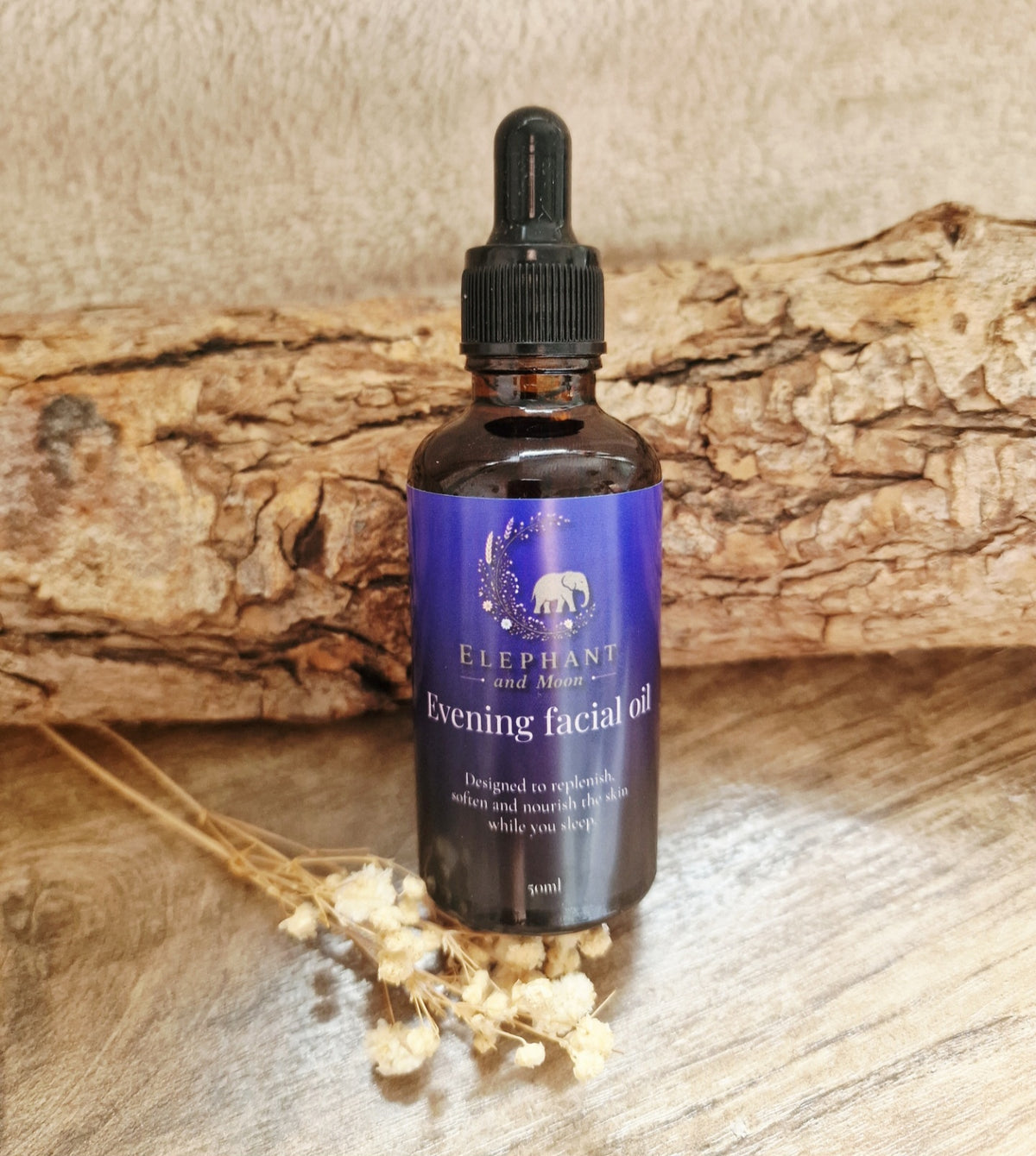 Evening Facial Oil- A deeply nourishing facial oil designed to soften and restore.